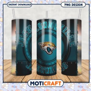 Jacksonville Jaguars Tumbler Design for Fans, Perfect Gift Idea