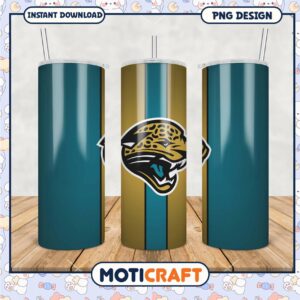 Jacksonville Jaguars tumbler design for fans, stay hydrated stylishly