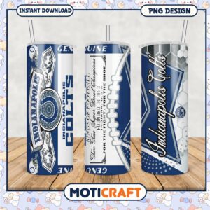 Indianapolis Colts Tumbler Set for Fans, Unique Design for Use