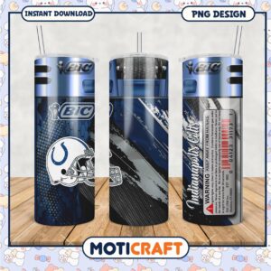 Indianapolis Colts tumbler cup, stylish design for fans everywhere