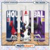 Houston vs Baltimore Football Tumblers, perfect for game day fun 2 Houston vs Baltimore Football Tumblers, perfect for game day fun