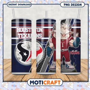 Houston Texans Tumbler, Cheer for Your Team in Style