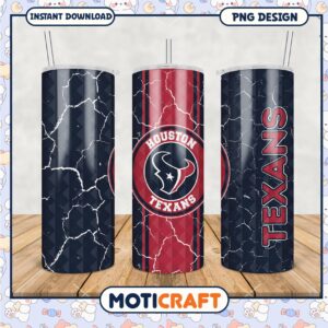 Houston Texans Tumbler PNG Design