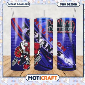Houston Texans Tumbler PNG Design for Fans, Perfect for Gifting