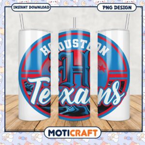 Houston Texans Tumbler PNG Design for Fans, Perfect for Any Occasion