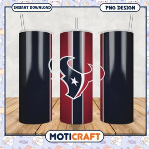 Houston Texans Tumbler Design for Game Day, Stylish and Durable Drinkware