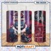 Houston Texans tumbler design featuring mascot art, perfect gift for fans