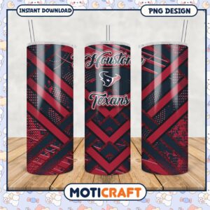 Houston Texans tumbler cup for fans, stay stylish and hydrated