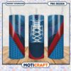 Houston Texans themed tumbler, stylish and fun for fans