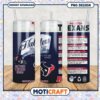 Haters Be Gone Tumbler for Houston Texans Fans, Support Your Team