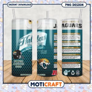 Haters Be Gone Tumbler for Jacksonville Jaguars fans