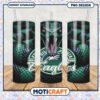 Green Snake Design Tumbler PNG for Eagles Fans, Perfect for Gifts