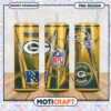 Green Bay Packers tumbler, perfect for NFL fans and collectors