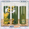 Green Bay Packers tumbler with logo design, perfect for fans and gifts