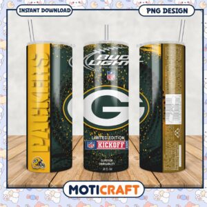 Green Bay Packers Tumbler PNG