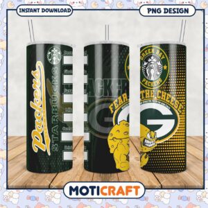 Green Bay Packers tumbler PNG