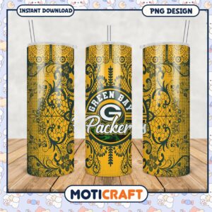 Green Bay Packers tumbler design