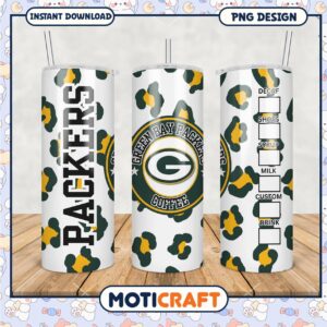 Green Bay Packers tumbler design