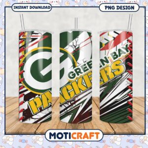 Green Bay Packers tumbler design