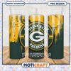 Green Bay Packers tumbler design for fans, stylish and functional drinkware