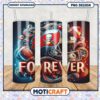 Football tumbler design for sports fans, perfect gift idea or decoration