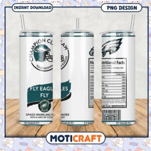 Fly Eagles Fly Tumbler PNG Product