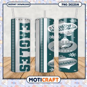 Eagles Tumbler Design for Philadelphia Fans