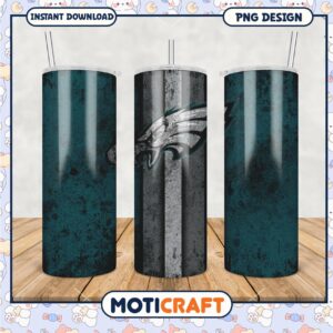 Eagles tumbler design for fans