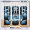 Detroit Lions tumbler with striking snake design, perfect for fans