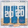 Detroit Lions Tumbler with Barry Sanders Jersey Design, Perfect for Fans