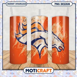 Denver Broncos Tumbler PNG