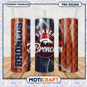 Denver Broncos Tumbler PNG