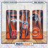 Denver Broncos Tumbler Design, Perfect for Game Day Drinkware