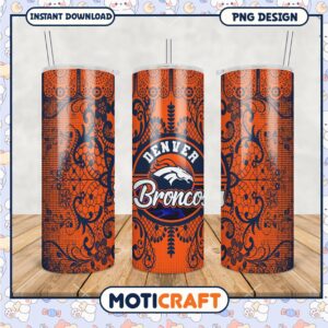 Denver Broncos Tumbler Design for Fans