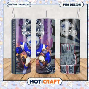 Dallas Cowboys tumbler design for fans, stylish and unique drinkware