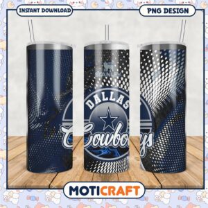 Dallas Cowboys tumbler design for avid fans, stylish and functional