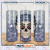 Dallas Cowboys skull tumbler design, perfect for fans and collectors 1 Dallas Cowboys skull tumbler design, perfect for fans and collectors
