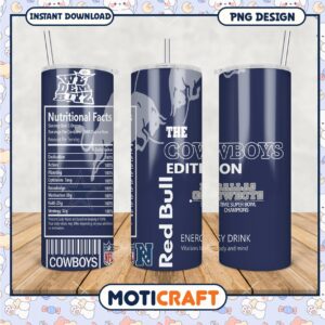 Dallas Cowboys Edition Tumbler, Perfect for Fans on the Go