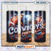Cowboys Forever tumbler design, perfect for football fans everywhere 1 Cowboys Forever tumbler design, perfect for football fans everywhere