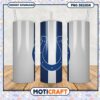 Colts themed tumbler set for sports fans, perfect for game day use 2 Colts themed tumbler set for sports fans, perfect for game day use