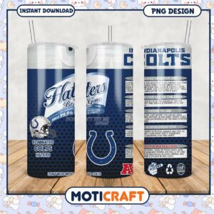 Colts Tumblers, Say Goodbye to Haters with Every Sip