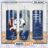 Colts Fan Tumbler, Perfect for Game Day Hydration Needs 2 Colts Fan Tumbler, Perfect for Game Day Hydration Needs