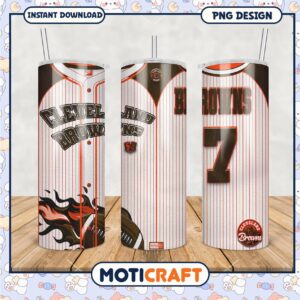 Cleveland Browns tumbler, stylish design for sports fans