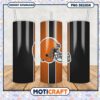 Cleveland Browns tumbler design for football fans, perfect gift idea
