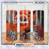 Cincinnati Bengals tumbler design, perfect for fans on the go