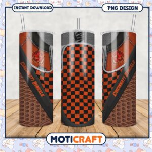 Cincinnati Bengals tumbler design for sports fans, vibrant colors and style