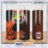 Cincinnati Bengals tumbler design for fans, stylish and functional drinkware