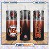 Cincinnati Bengals tumbler cup for NFL fans, stylish and durable design 2 Cincinnati Bengals tumbler cup for NFL fans, stylish and durable design
