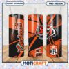 Cincinnati Bengals themed tumbler cup for NFL fans, stylish drinkware design 1 Cincinnati Bengals themed tumbler cup for NFL fans, stylish drinkware design