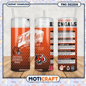 Cincinnati Bengals Hatters Gone Tumbler, eliminate negativity in style